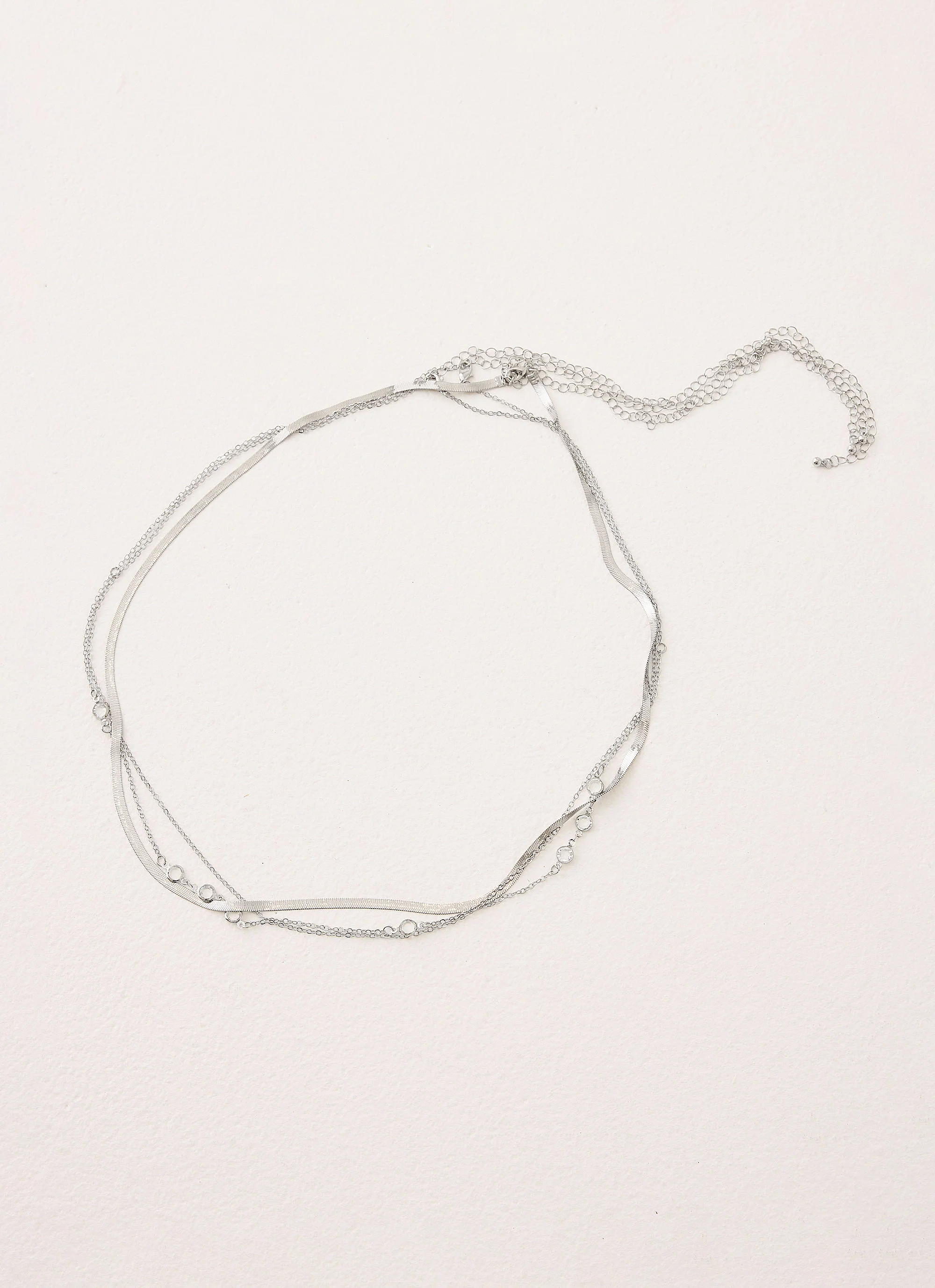 Scene Stealer Belly Chain - Silver