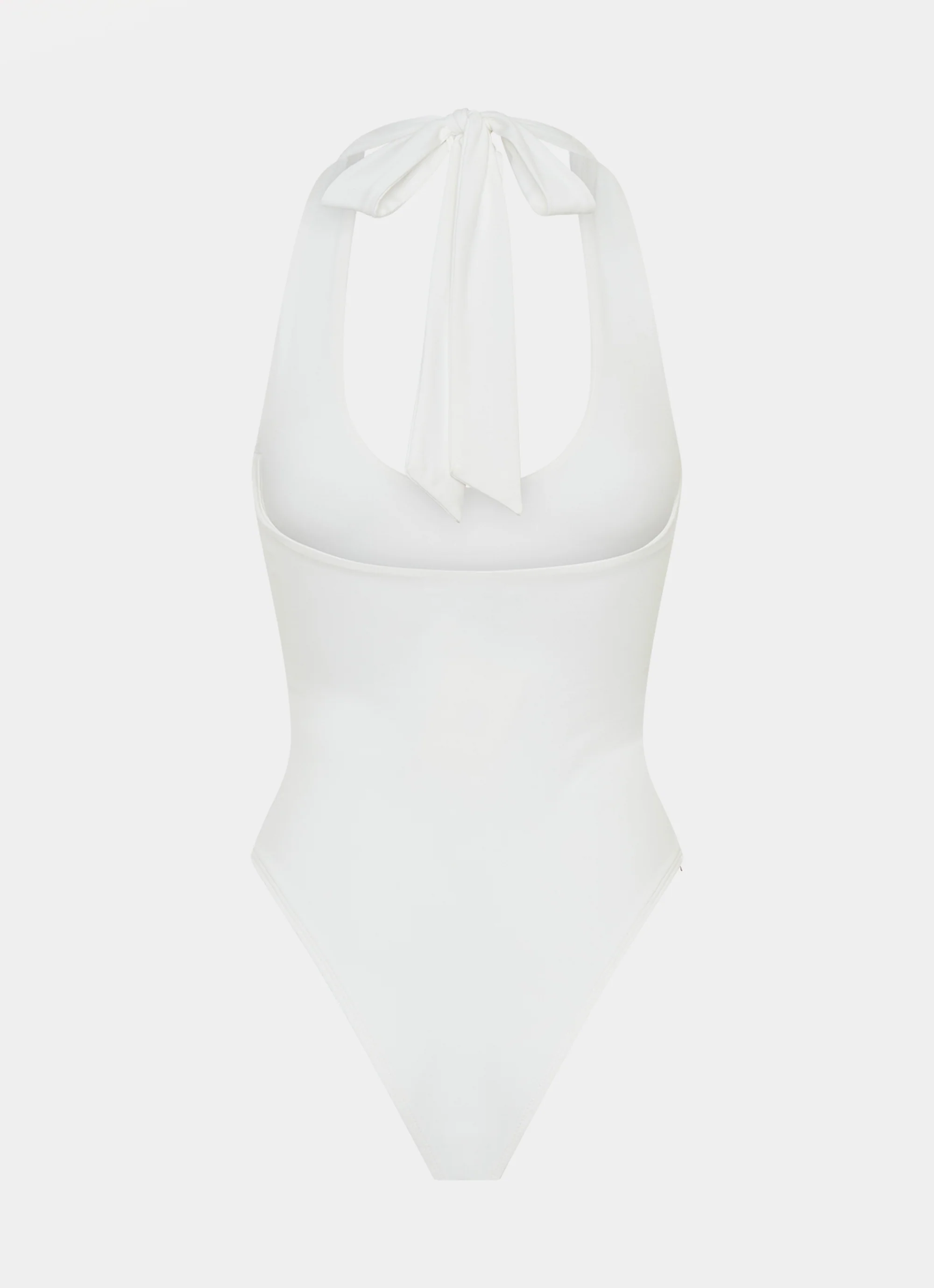 Set The Scene Halter Bodysuit - White - Image 8