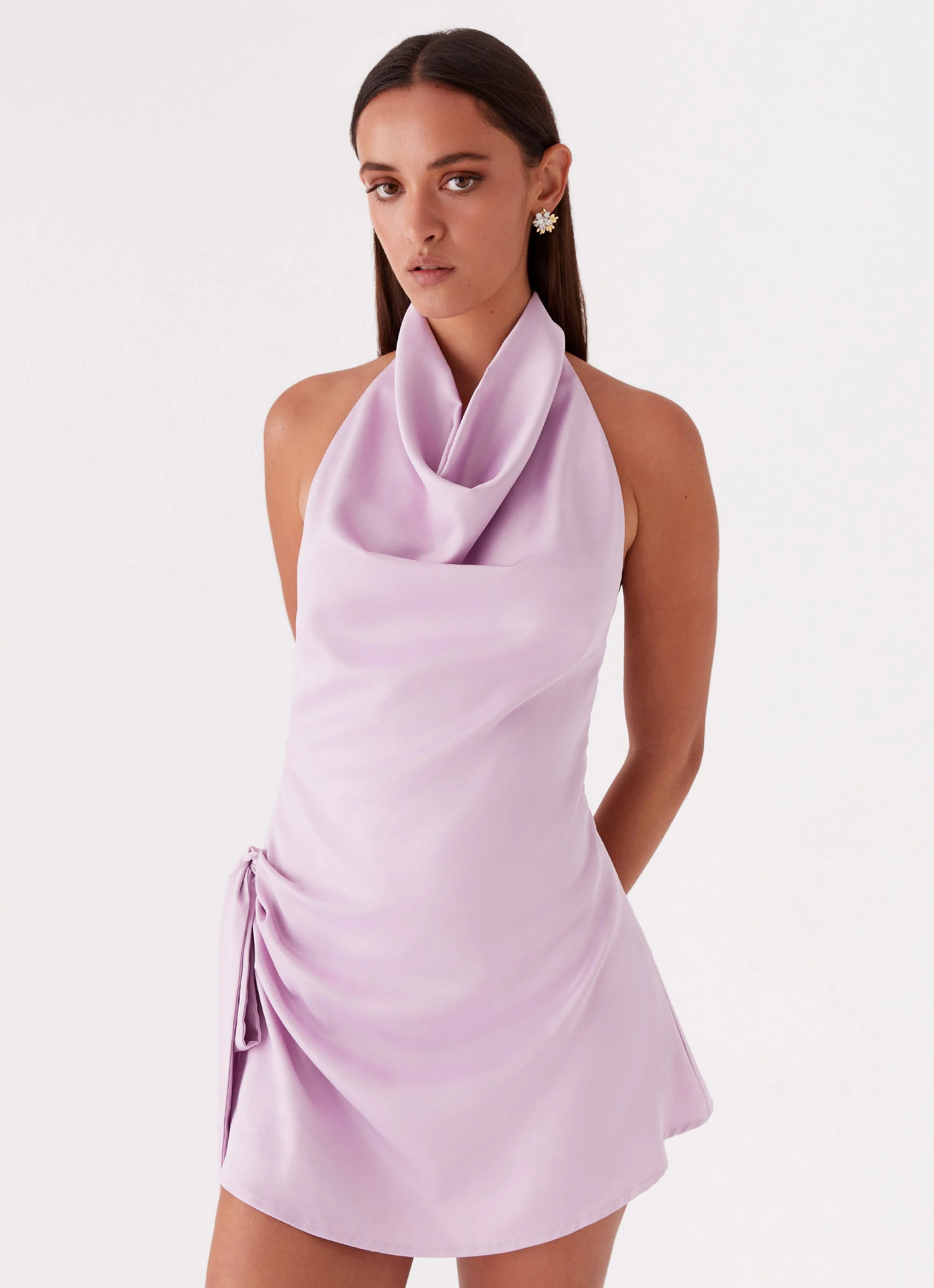 Something About You Mini Dress - Lilac - Image 5