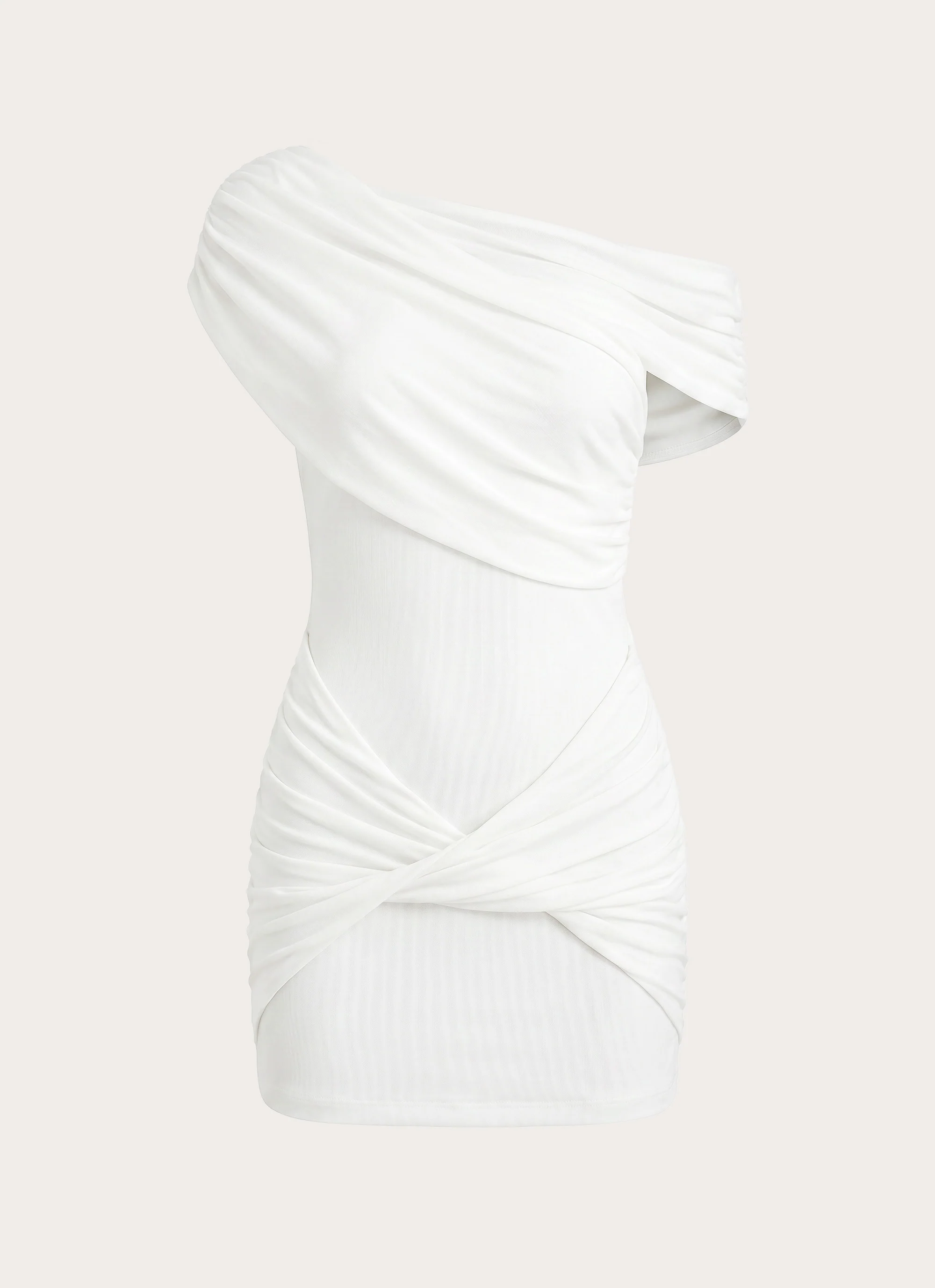 Surina Mini Dress - White - Image 3
