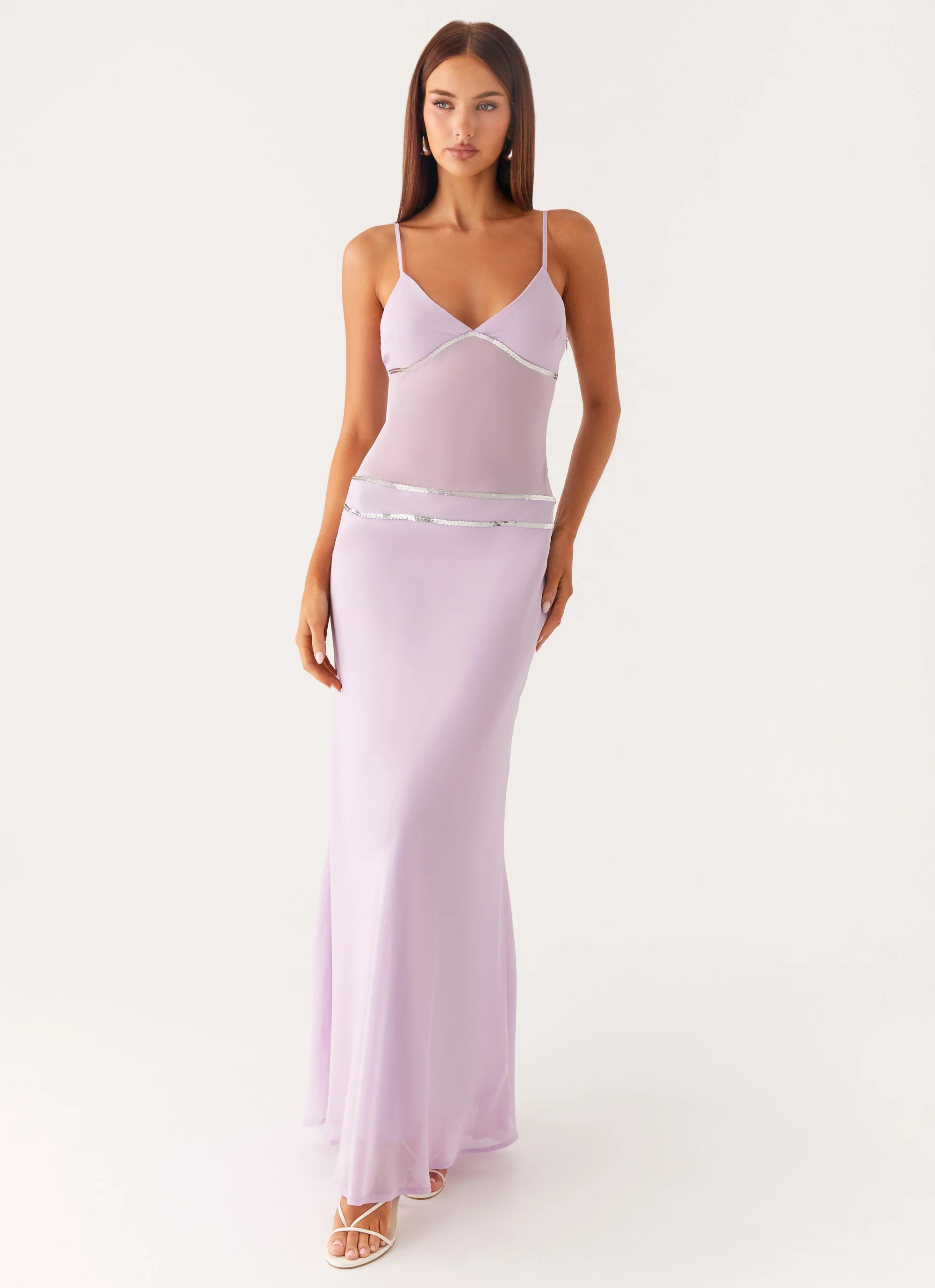 Sweet On You Maxi Dress - Lavender - Image 4