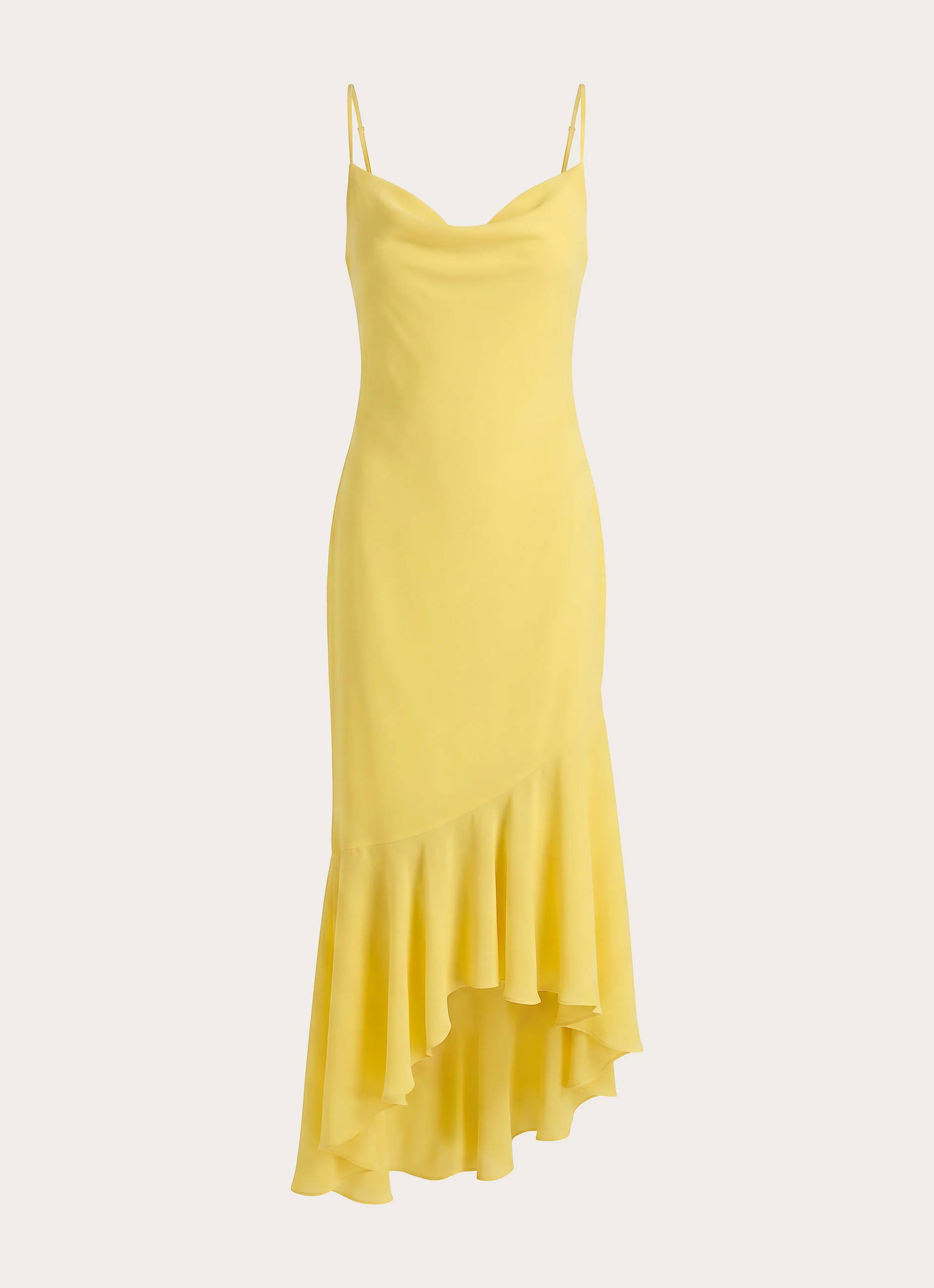 Talindra Midi Dress - Bright Lemon - Image 3