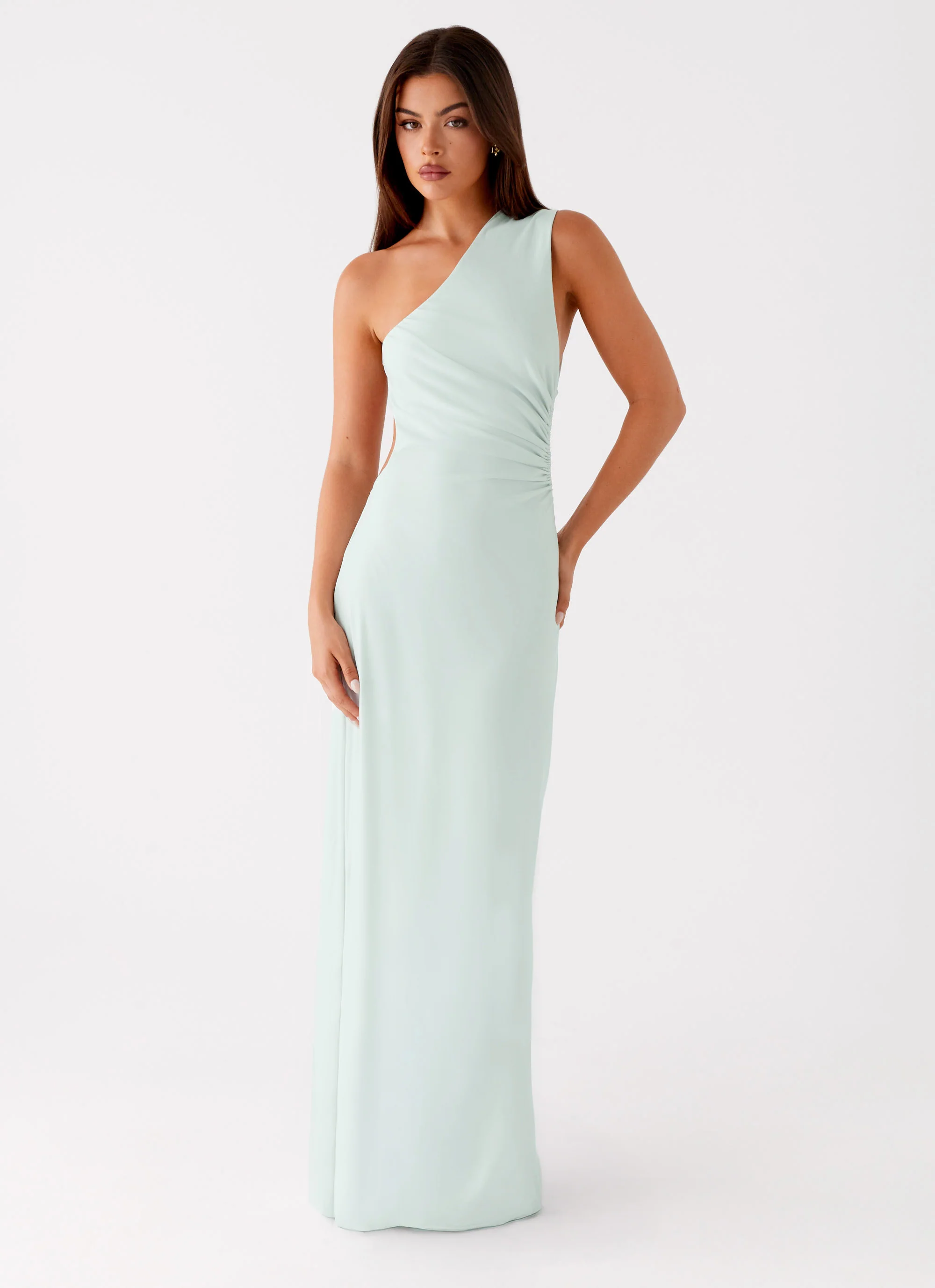 Taurus Maxi Dress - Mint - Image 4