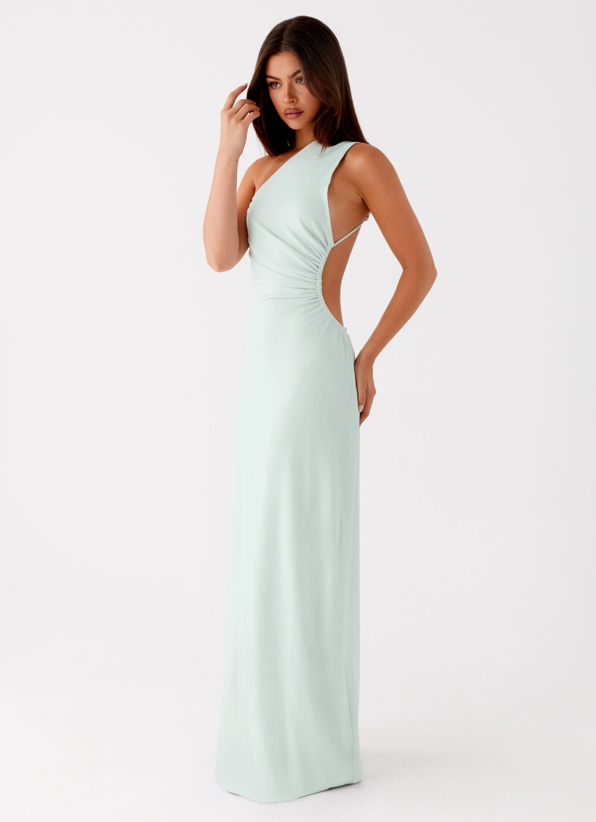 Taurus Maxi Dress - Mint - Image 5
