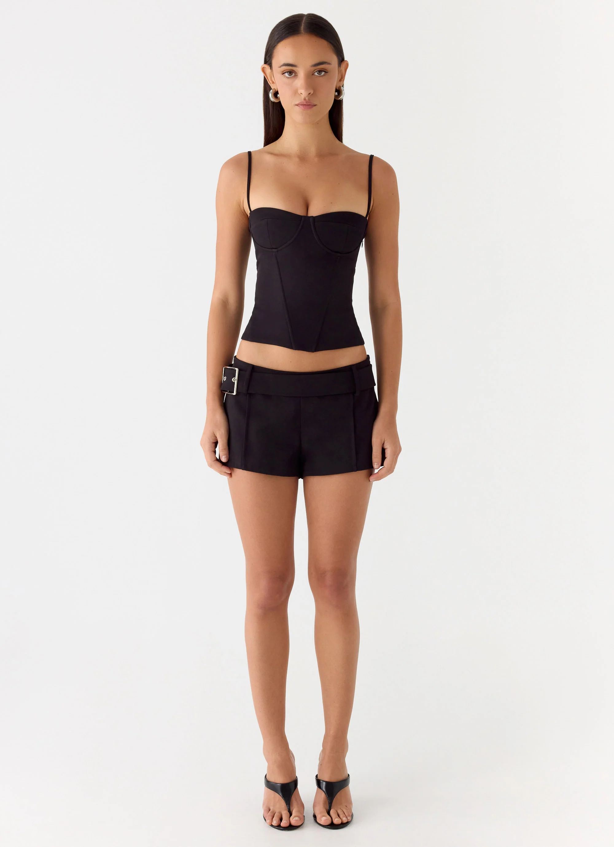 Tayana Corset Top - Black - Image 5