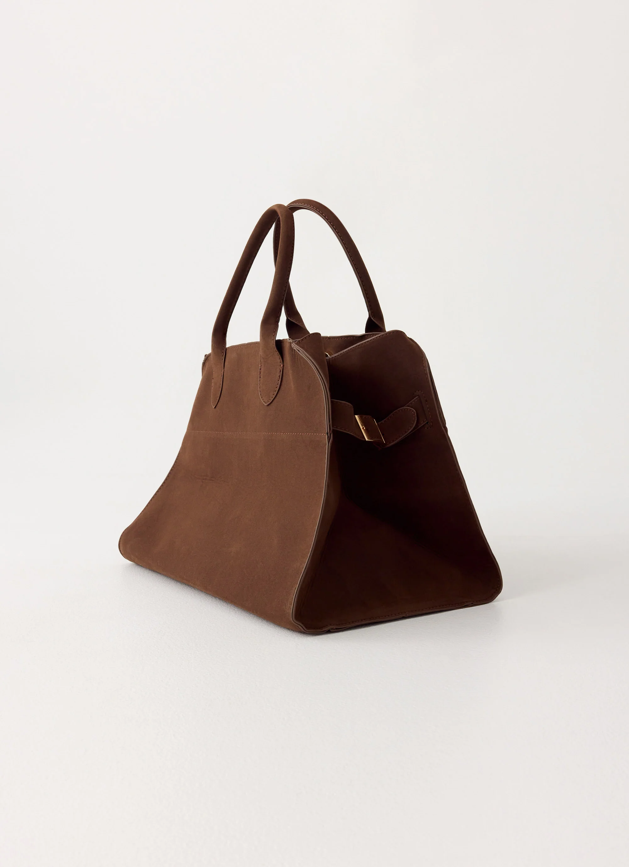 Twilight Drift Faux Suede Bag - Espresso - Image 2