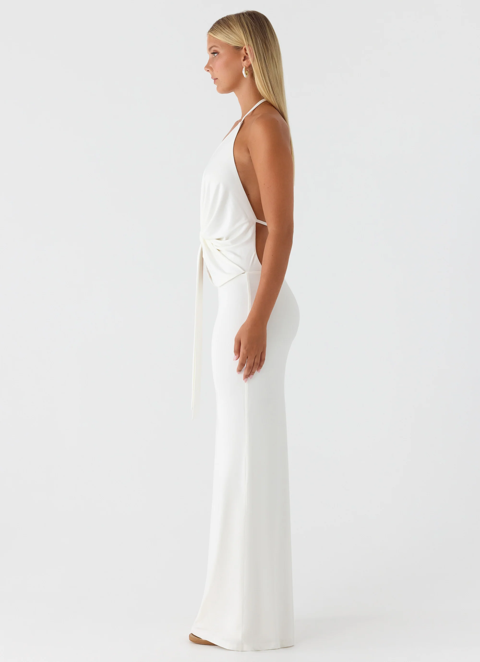 Undercover Maxi Dress - White - Image 3