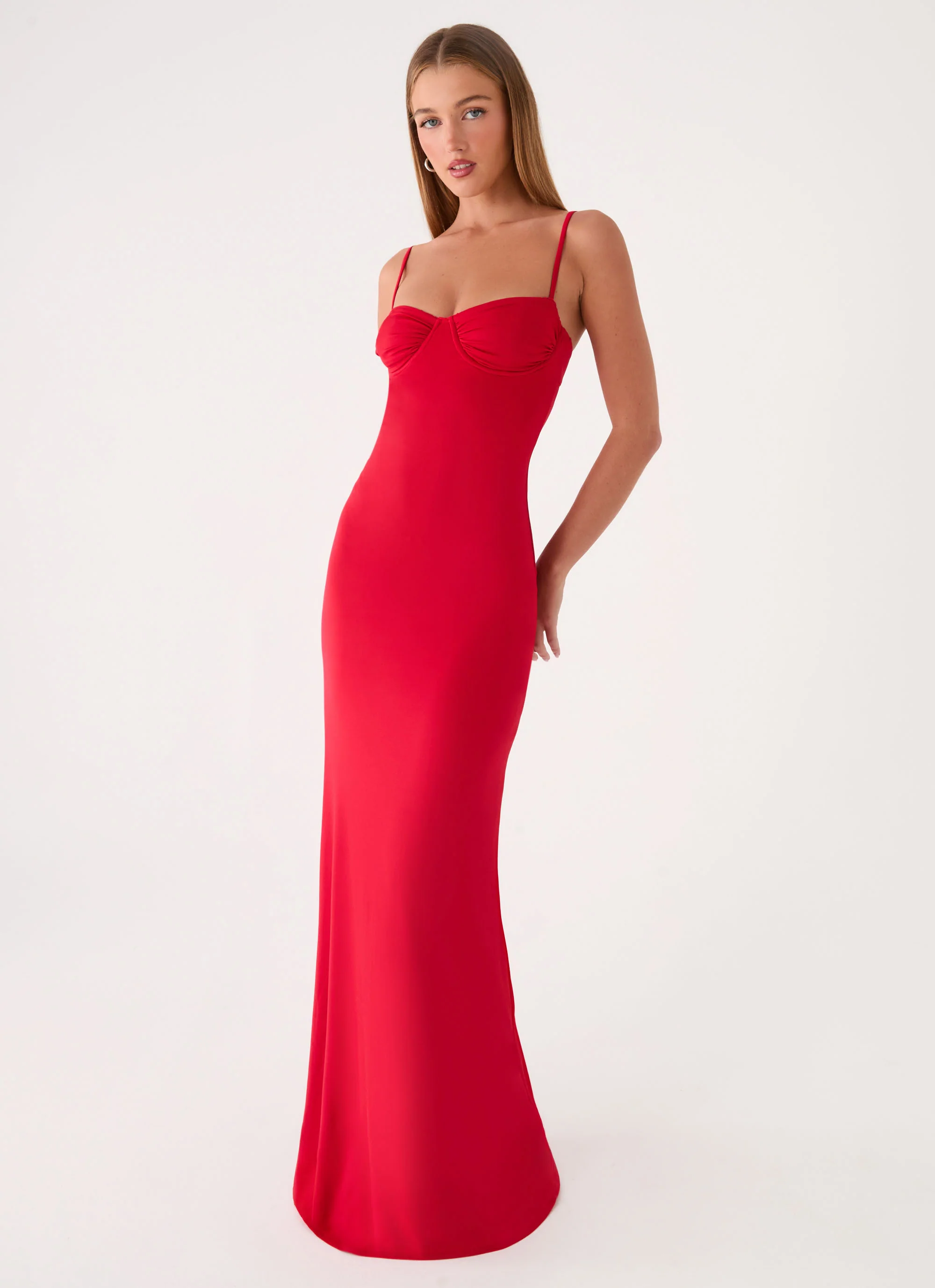 Vamonos Maxi Dress - Cherry Red - Image 6