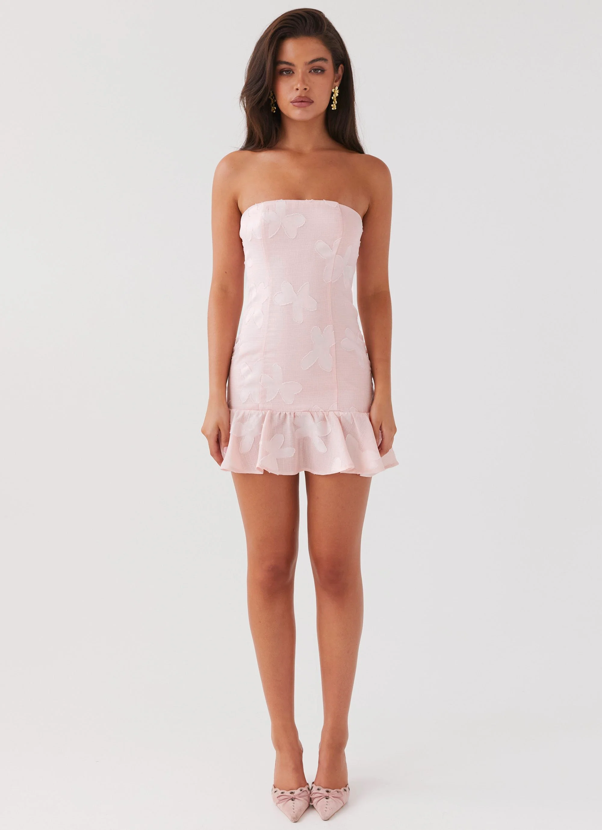 Young Heart Mini Dress - Pink Petal - Image 2
