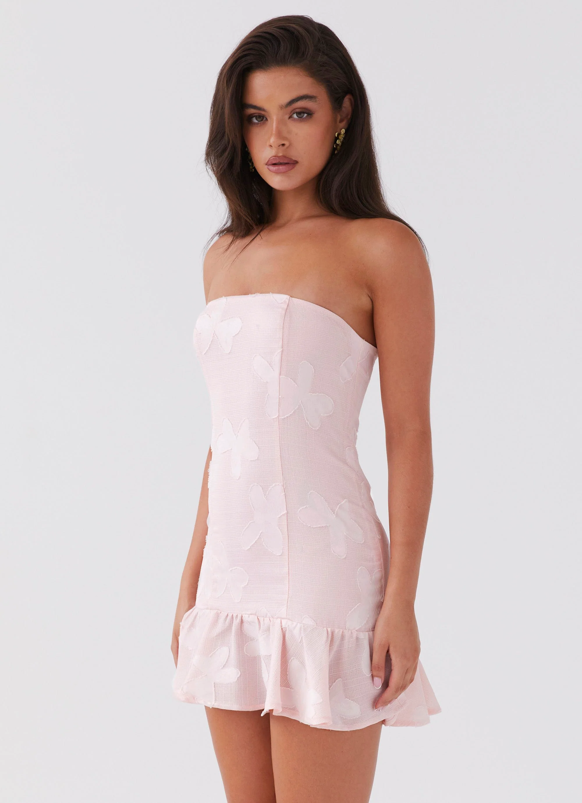 Young Heart Mini Dress - Pink Petal - Image 3